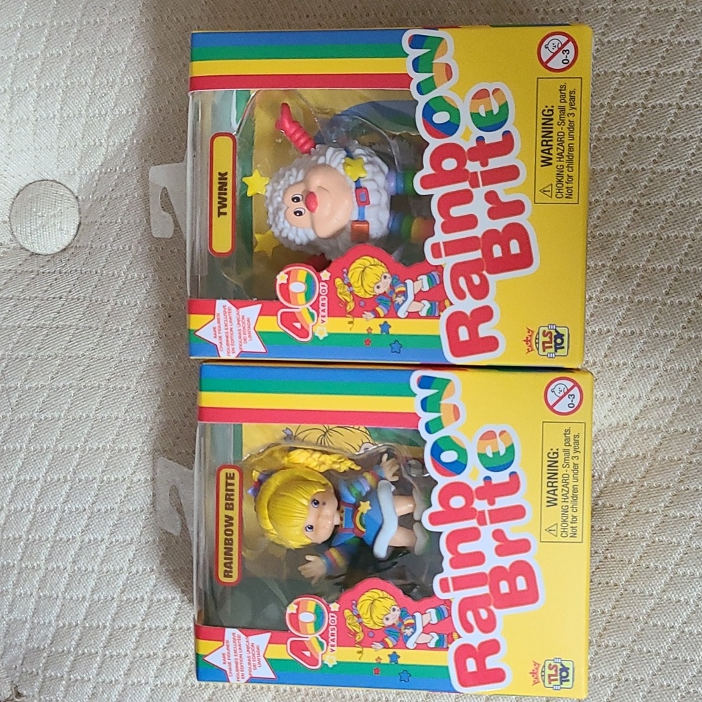 Rainbow Brite Mini Figures 40TH Anniversary Collection 🌈